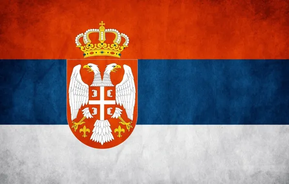 Picture flag, symbol, The Republic Of Serbia