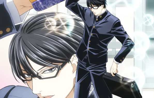 Art, guy, student, Sakamoto Desu ga?, I Sakamoto what?