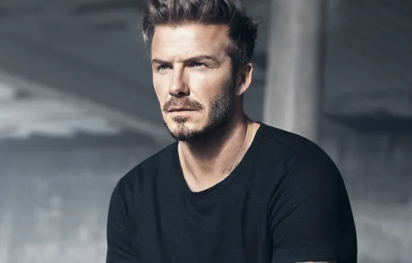 Picture look, photo, male, David Beckham, David Beckham (2018)