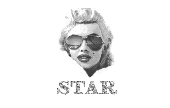 Face, actress, glasses, singer, Marilyn Monroe, the bling