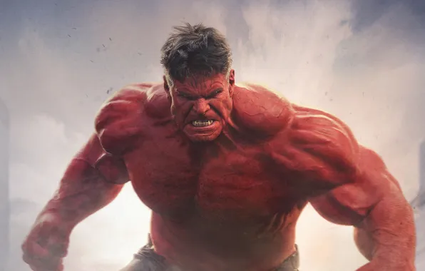 Comic, MARVEL, Red Hulk, Captain America: Brave New World, Captain America: The New World