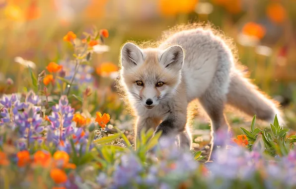 Look, pose, Fox, face, Fox, AI art, neural network