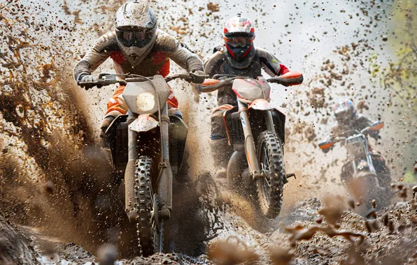 Dirt, Squirt, Men, Digital art, Motorcycles, Athletes, Motorsport, AI art