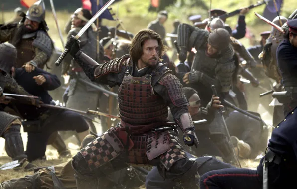 Picture battle, Tom Cruise, drama, Tom Cruise, The Last Samurai, The Last Samurai