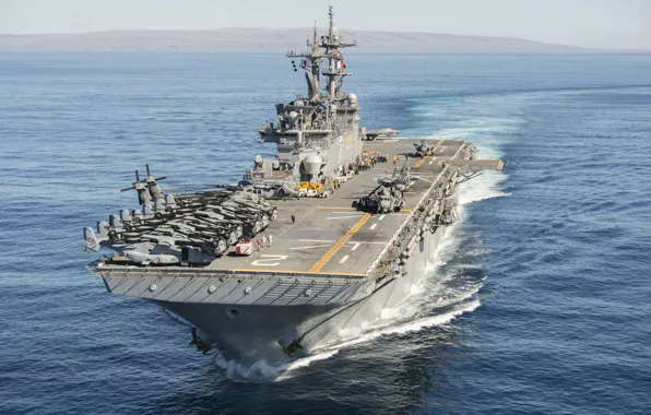 Weapons, Navy, amphibious assault ship USS Essex, LHD 2