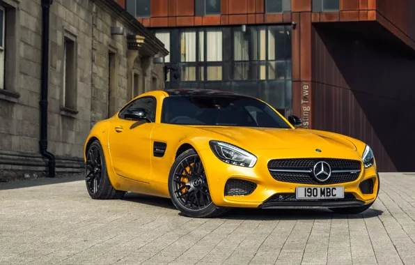 Mercedes-Benz, AMG, Yellow, 2015, GT S