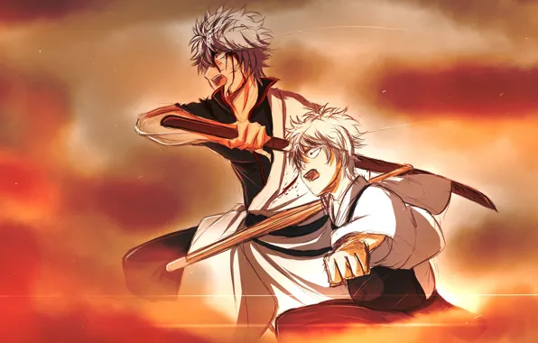 Samurai, guy, Gintama, Gintama