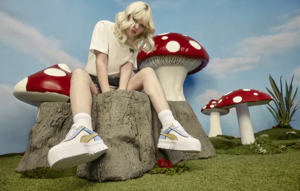 Picture Girl, Sneakers, The Smurfs, Smurfs, Collection, PUMA, PUMA and Smurfs collection, New collaboration