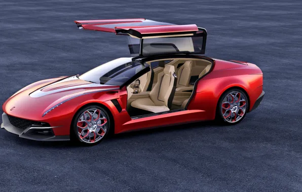 Concept, door, 2012, Giugiaro, ItalDesign, Brivido