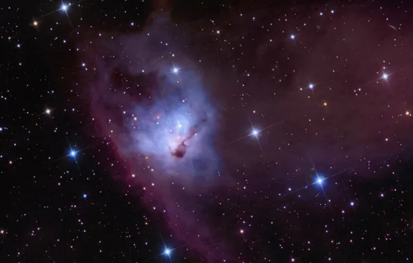 Picture nebula, Orion, in the constellation, reflecting, NGC 1788