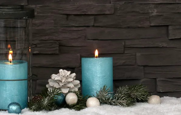 New year, candles, Christmas, bumps, merry christmas, Xmas, decoration, holiday celebration