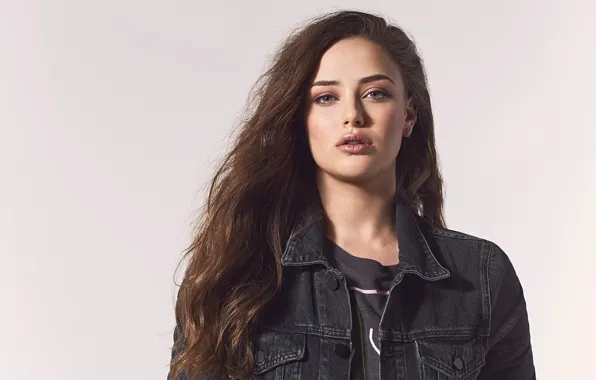 Picture look, girl, hair, Katherine Langford