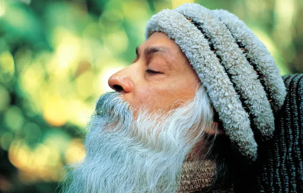 The old man, sage, Osho, Osho