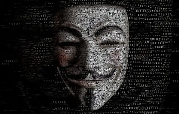 Picture background, mask, Anonymous, Typography