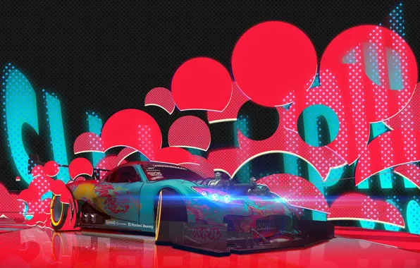 Auto, Neon, Machine, Tuning, Style, Drift, Art, Tuning