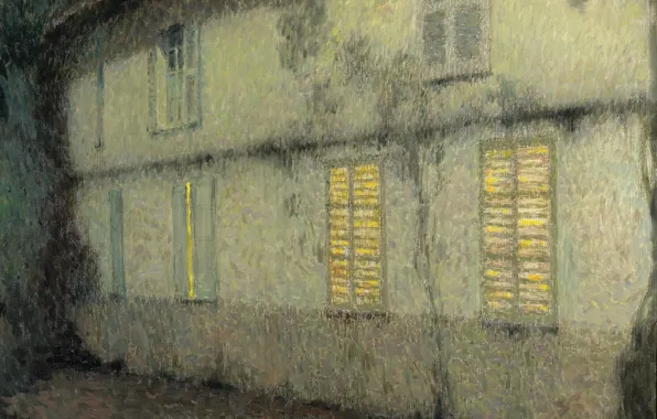 Picture light, home, picture, window, Henry Le Sedane Products, Henri Le Sidane, Closed Shutters. Of gerberoy …