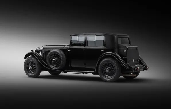 Bentley, Bentley, 1930, Bentley Mulsanne, Black and white, Luxury car, Luxury car