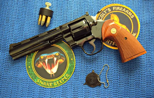 Wallpaper weapons, revolver, Colt, Python for mobile and desktop ...