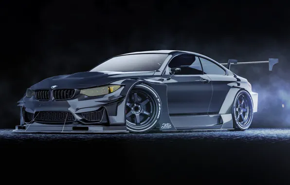 Auto, BMW, Machine, Rendering, Transport & Vehicles, Javier Oquendo, by Javier Oquendo, BMW M4 DTM