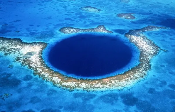 Blue, Island, Atoll