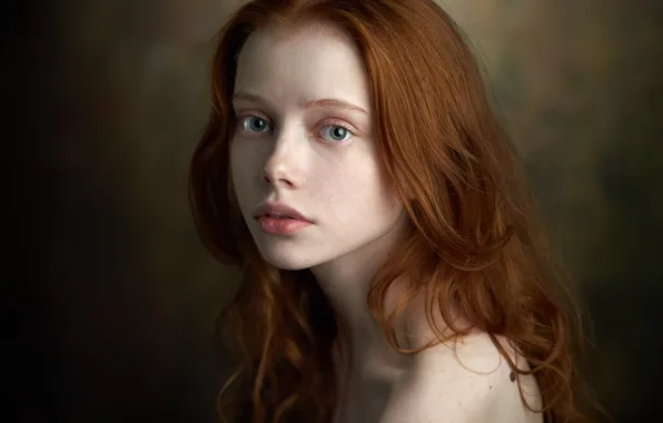 Model, red, Catherine Jasnogorodska, Alexander Vinogradov