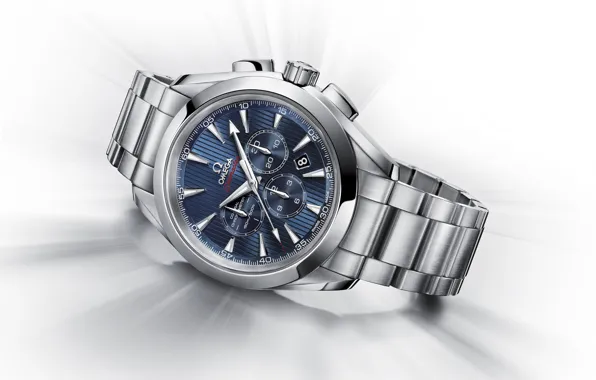 Picture watch, “London 2012“, Chronograph, OMEGA, Seamaster Aqua Terra Co-Axial