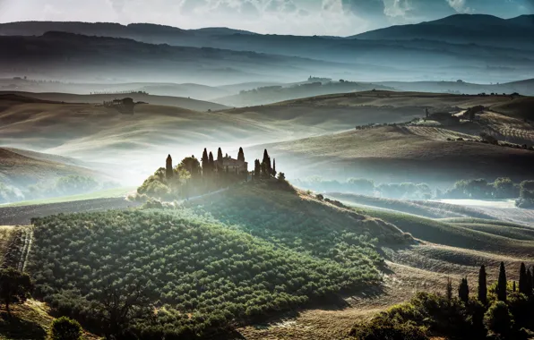 View, Italy, Tuscany