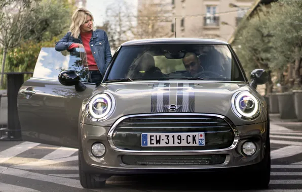 Mini, Cooper, front view, 2018, Heddon Street