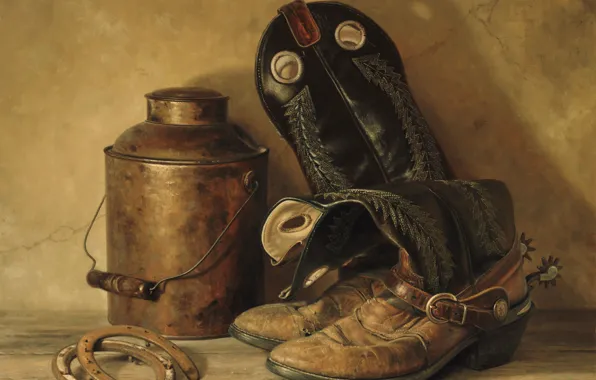 Figure, shoes, picture, boots, horseshoe, reproduction, Kyle, Polzin