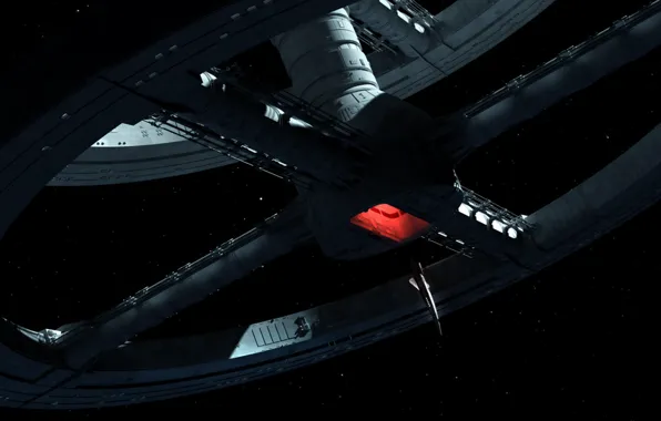 Space, port, Doc, space station, Station V