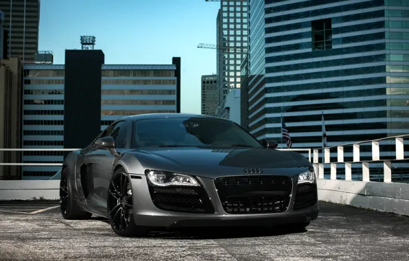 Picture Audi, City, wheels, V10, ADV1, R8