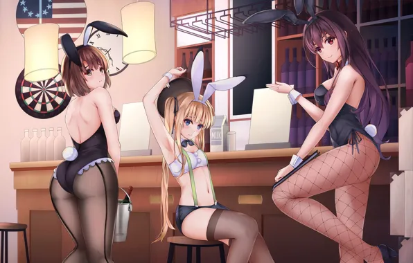 Picture girl, anime, art
