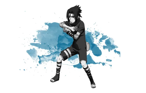 Little Sasuke, anime, uchiha, HD phone wallpaper