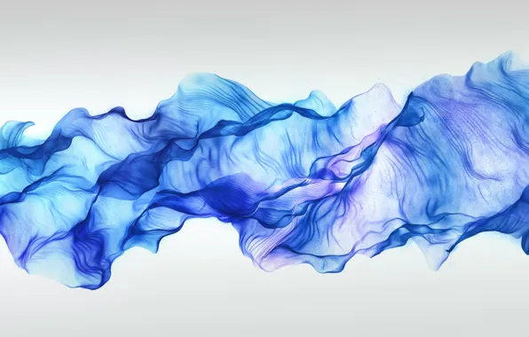 Wave, minimalism, scarf, veil, scarf, veil