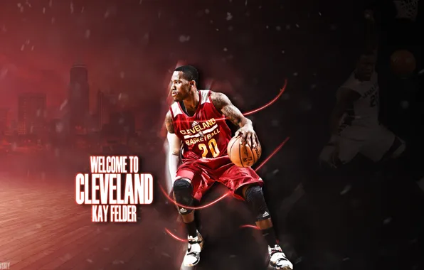 Basketball, nba, kay fields, cleveland, cavaliers