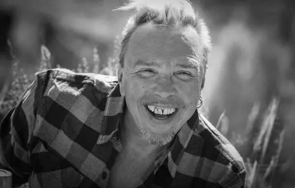 Picture face, smile, portrait, black and white, actor, monochrome, the poet, composer, rock musician, Garik Sukachev