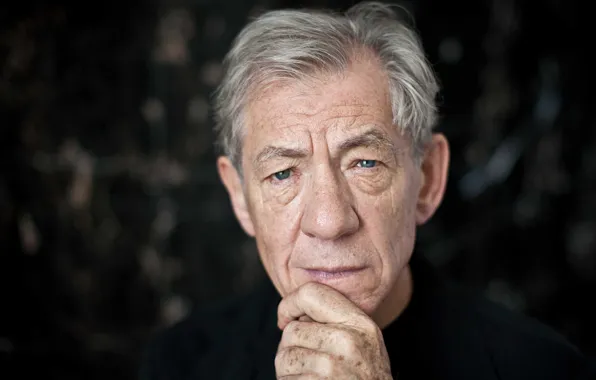 Picture actor, look, Ian McKellen, writer, producer, voice actor, genius, activist