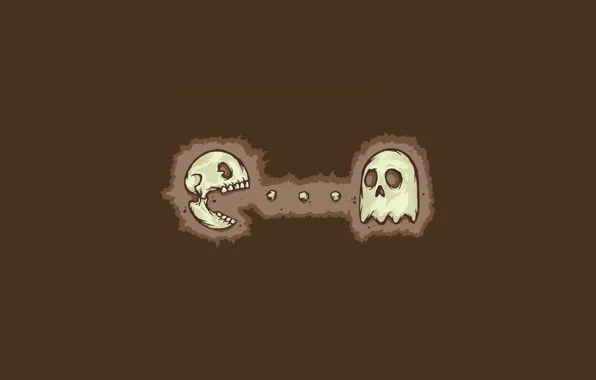 Skull, Pacman, Pakmen