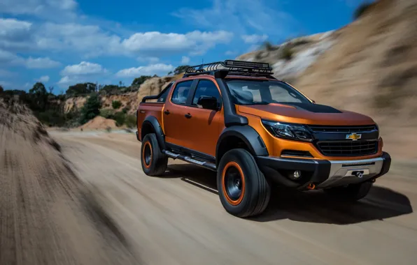 Concept, Chevrolet, Colorado, 2016, ZR2, Xtreme, Pickup trucks