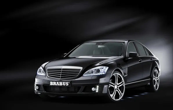 Picture photo, black, brabus