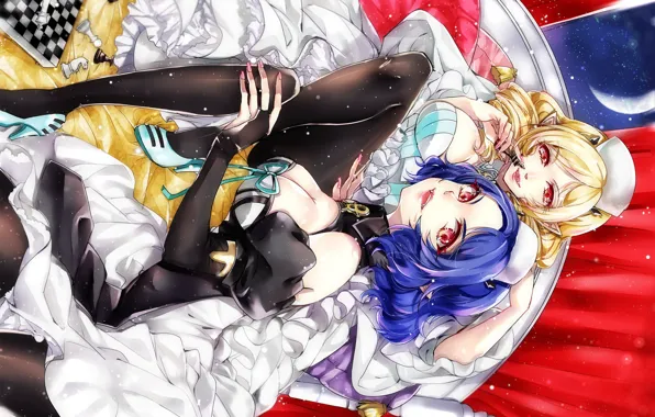 Girls, vampires, Owari no Seraph, The last Seraphim