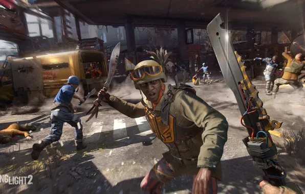 Weapons, the game, game, screenshot, Dying Light, 2019, Dying Light 2, Dying Light 2 E3