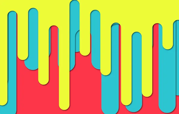 Yellow, abstraction, blue, design, color, raspberry, material