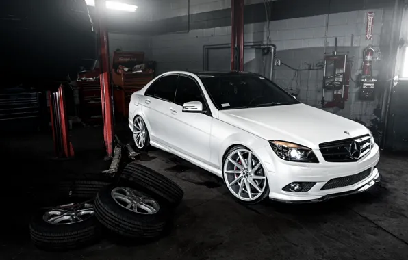 Wheels, Mercedes Benz, AMG, C63, frontside