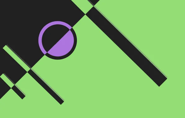 Light, line, circles, color, ring, contrast