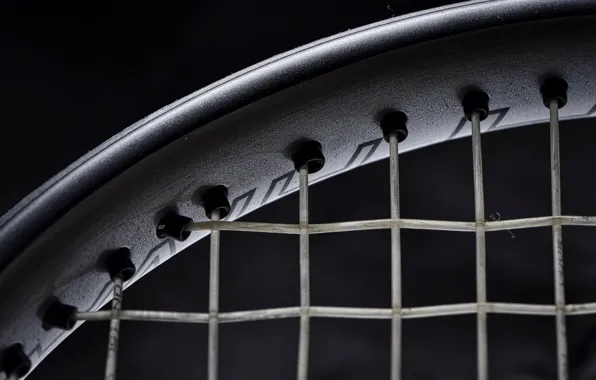 Texture, black background, Tennis