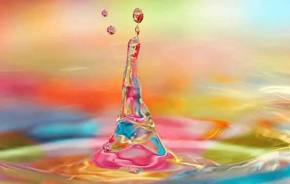 WATER, DROPS, COLOR, LIQUID, SQUIRT, funnel