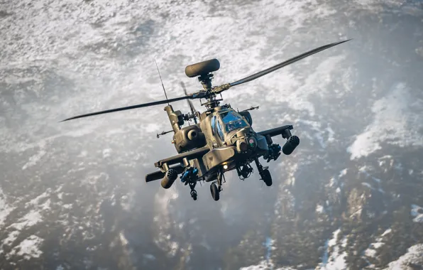 Helicopter, Apache, shock, AH-64, "Apache"