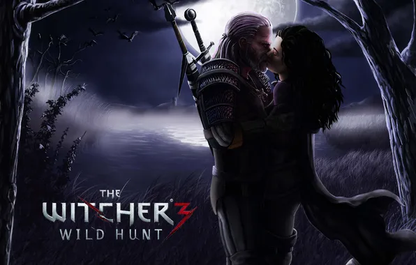 Picture kiss, The Witcher 3: Wild Hunt, The Witcher 3: Wild Hunt, Yennefer
