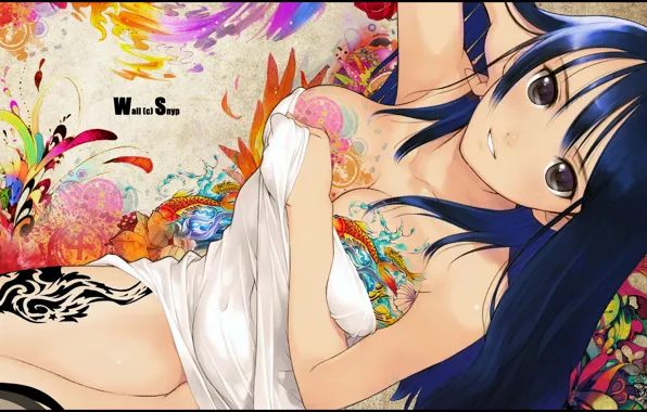 Chest, look, girl, tony taka ecchi